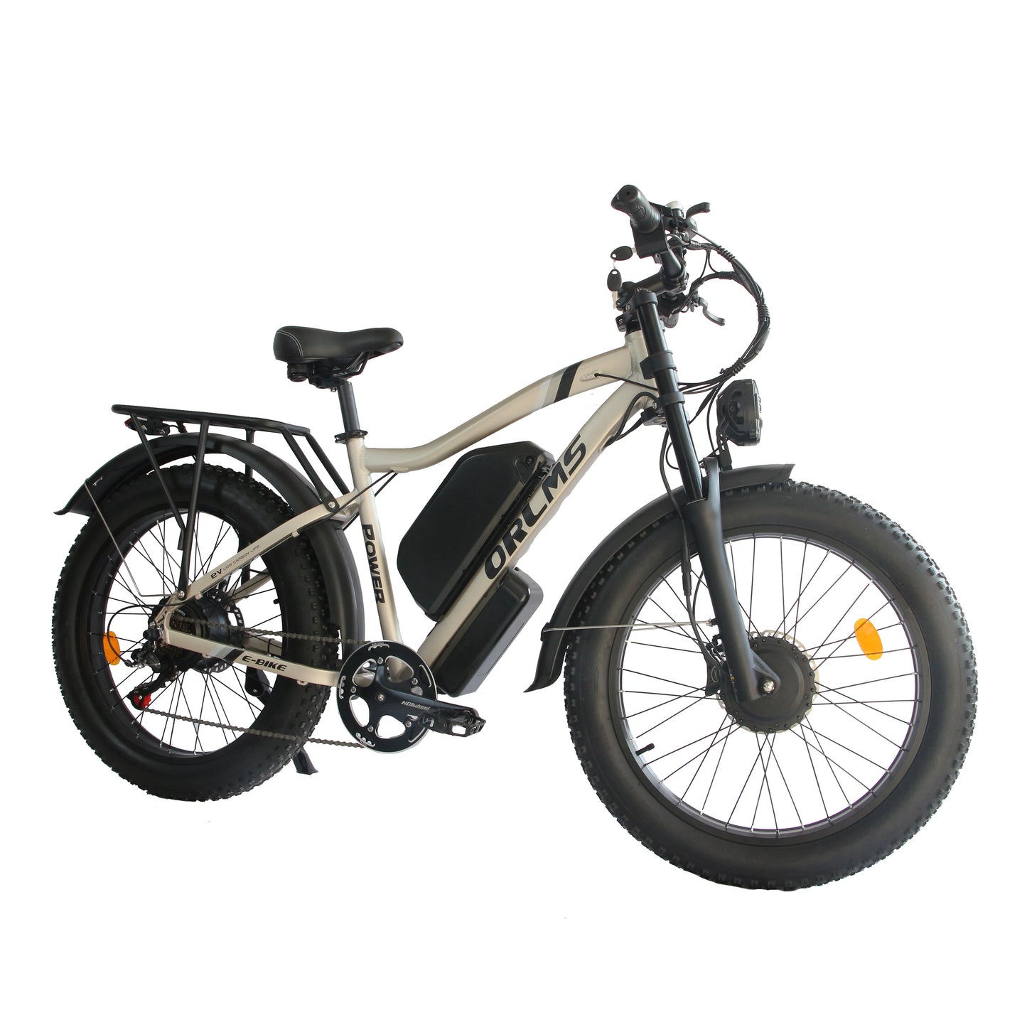 MX500 3000W Dual Motor EBike, 52V25AH Electric Bike for Adults, 35MPH Mountain AWD 7-Speed Snow E-Bike with 24" x 4.0 Fat Tire