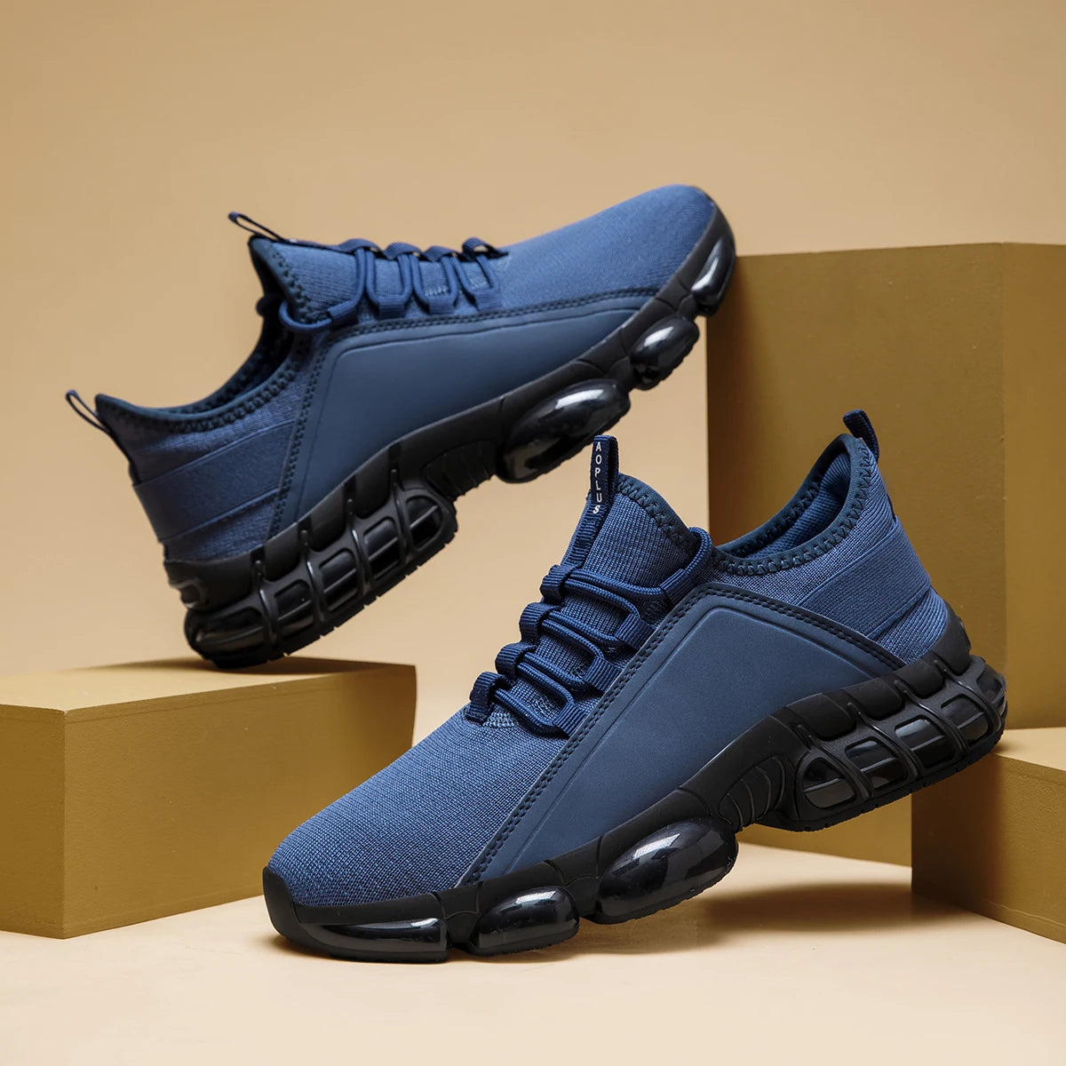 Four-season men's casual sports shoes, running shoes, anti-slip, wear-resistant and comfortable men's basketball shoes