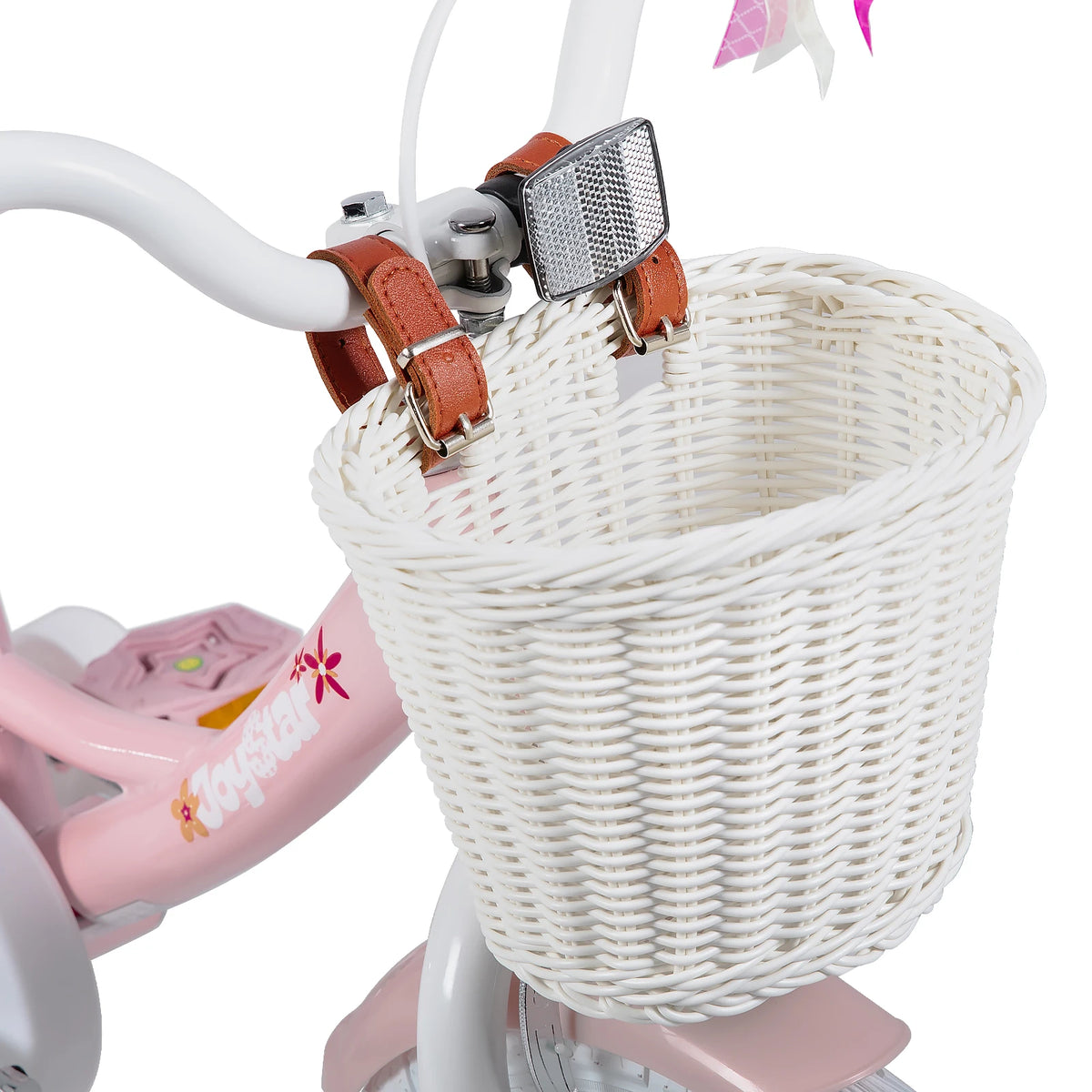JOYSTAR Unicorn Girls Bike for Kids Ages 2-9,Kids Bike with Training Wheels, Streamers, Basket and Doll Seat