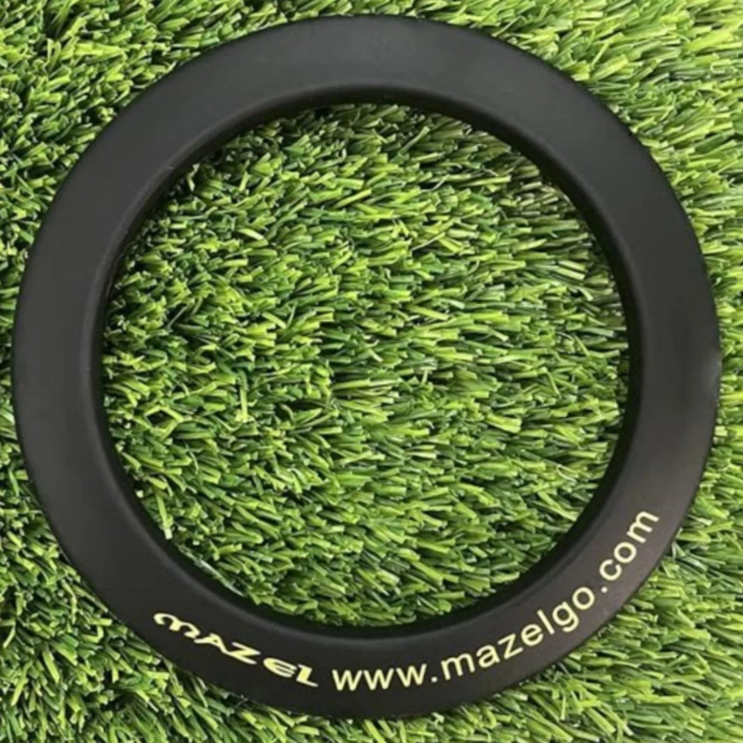 MAZEL Golf Putting Cup/Ring for Training Aid Indoor & Outdoor - All-Direction Practice Hole Putting Accuracy Trainer