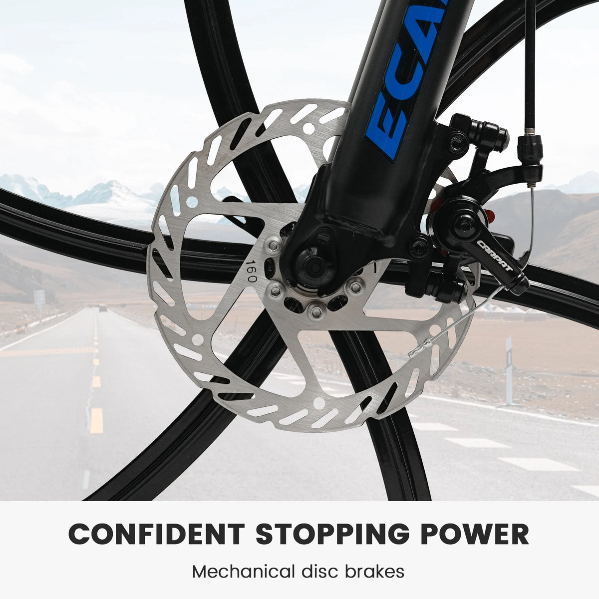 26 Inch Mens Mountain Bike, 21 Speed Full Suspension Mountain Bicycle with High-Carbon Steel and Dual Disc Brakes, Outdoor Cycling Bike for Men Adult