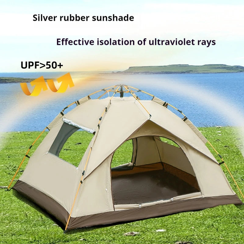 self opening tent Outdoor shelter Sunshade Self-driving Travel Camping Tent Reactive out – OutdoorRendezvous