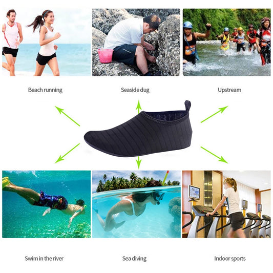 Women Men Swimming Diving Soft Beach Socks Anti Slip Summer Water Barefoot Shoes