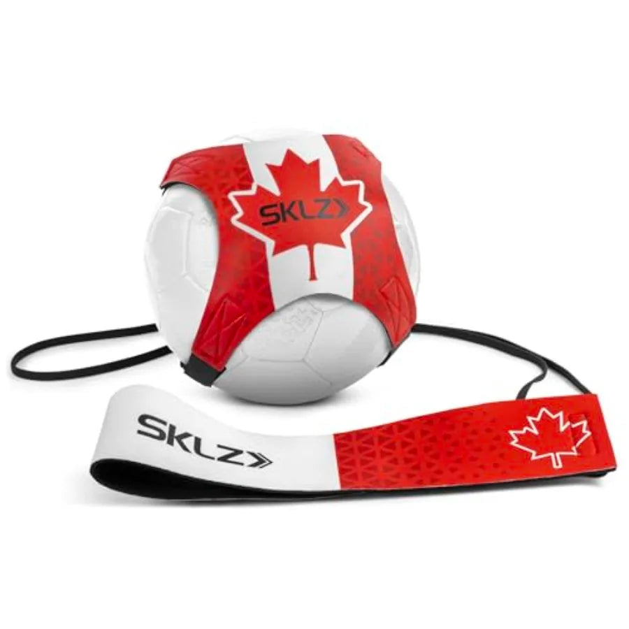 Star-Kick Solo Soccer Trainer Hands-Free Kicking and Passing Practice Adjustable Cord and Waistband Multiple Ball Sizes Youth P
