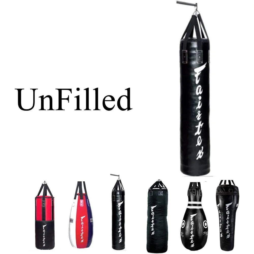 Fairtex HB6 6 Ft. Banana Bag Punching Bag for Muay Thai, Boxing, Kickboxing, MMA - 14.17" W x 70.87" H