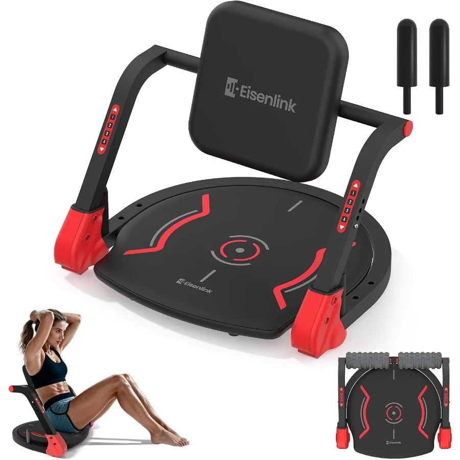 Sit Up Machine, Upgraded Ab Machine for Home Gym Core Workout