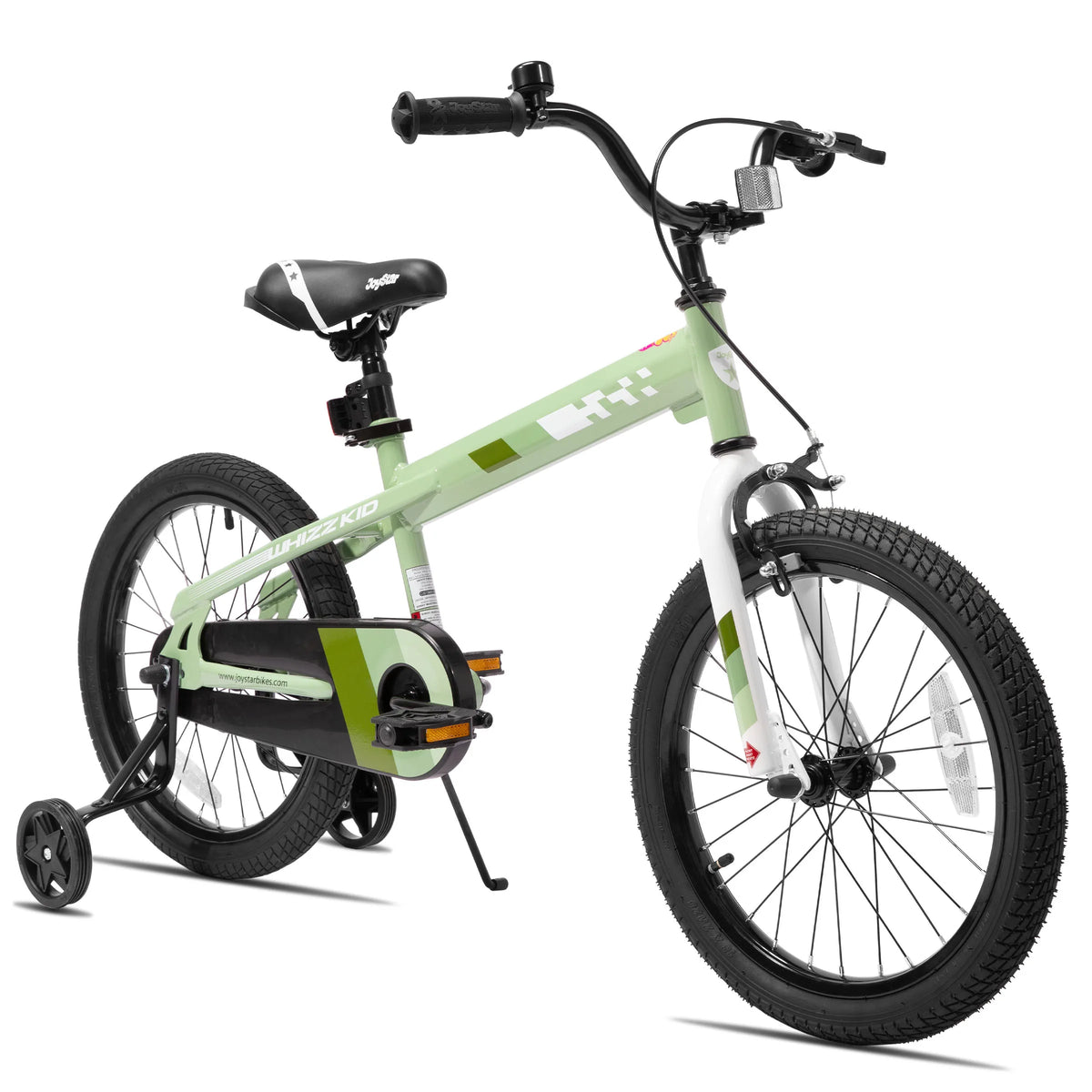 JOYSTAR Whizz BMX Style Kids Bike 18-20 Inch with Training Wheels Dual Brake System And Bell Ideal for Toddlers & Kids Ages 5-13 Years