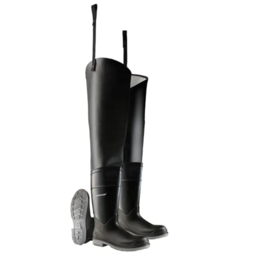 Protective Footwear Hip Wader Black Steel Toe 80500
