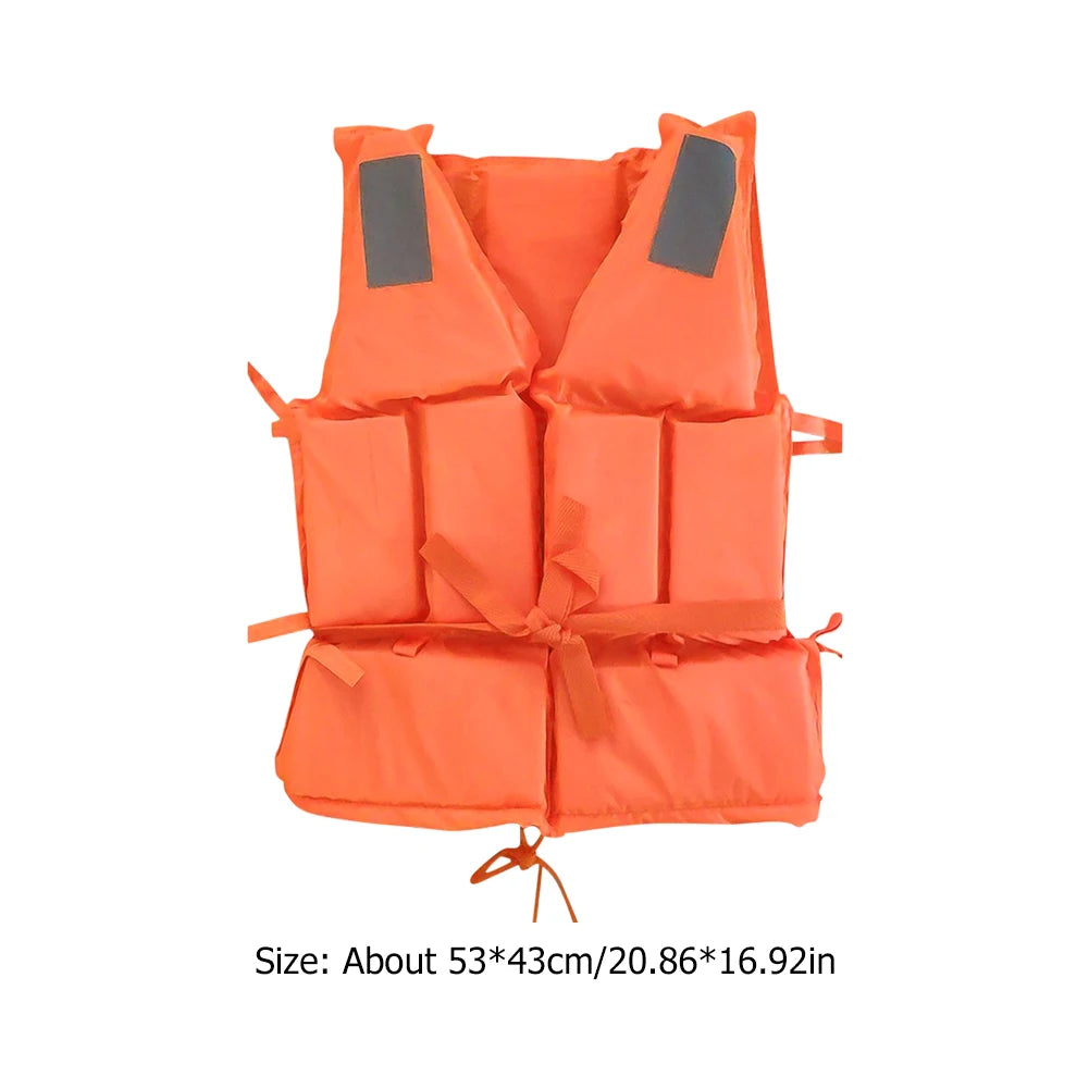 Outdoor Swimming Boating Drifting Life Vest Adjustable Life Jacket for Adults