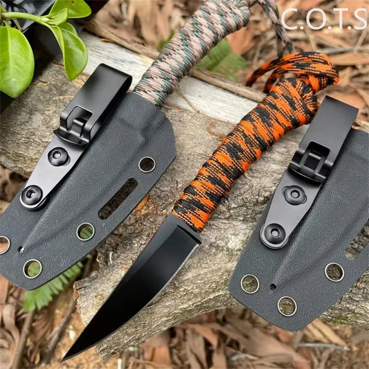 SPEEDGOAT 2.0 Model Outdoor Fixed Blade Knives 440C Blade Nylon Rope Handle Outdoor Camping Fishing Cutter Multi-tool