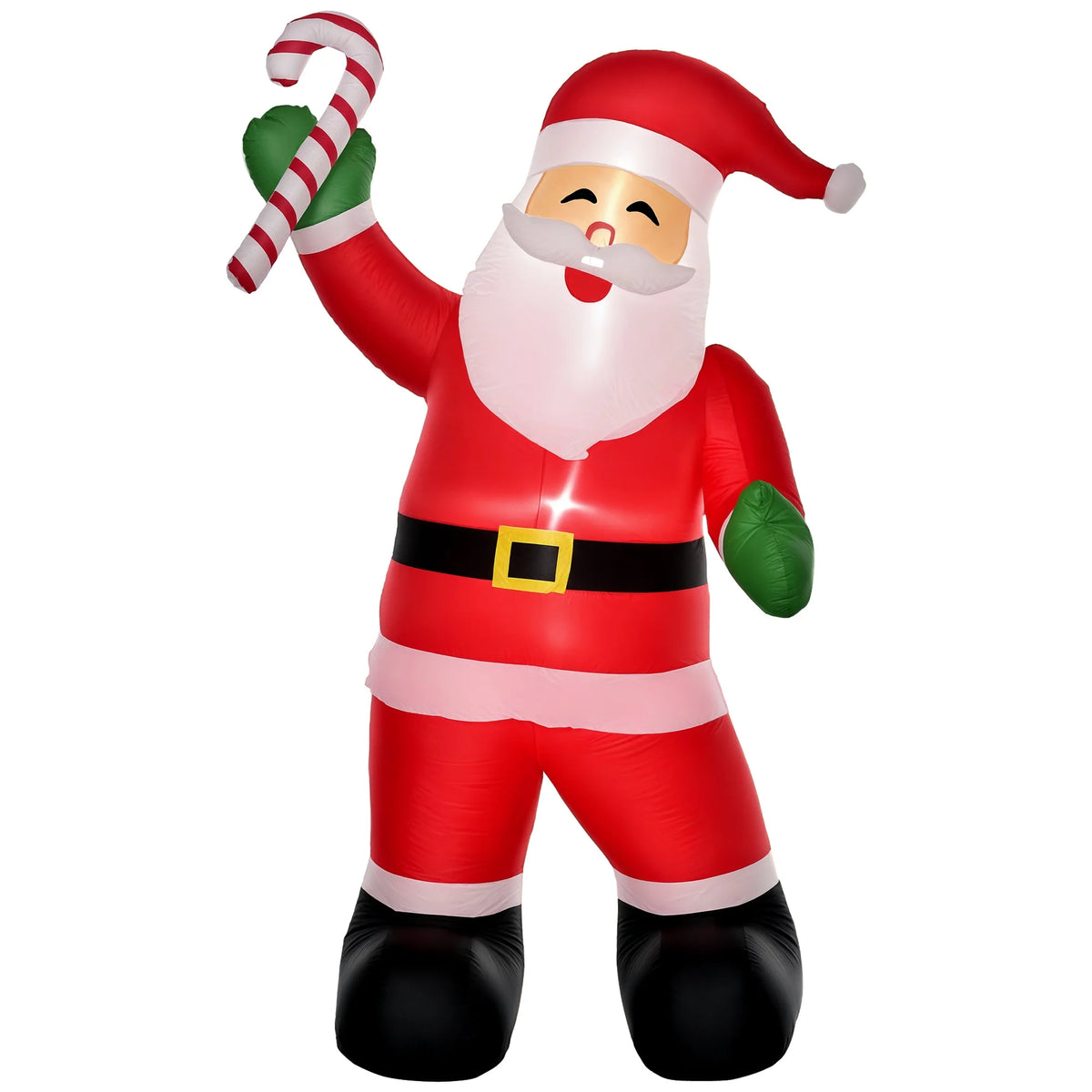 8' Christmas Inflatable Santa Claus with Candy Decor Outdoor Light Up LED