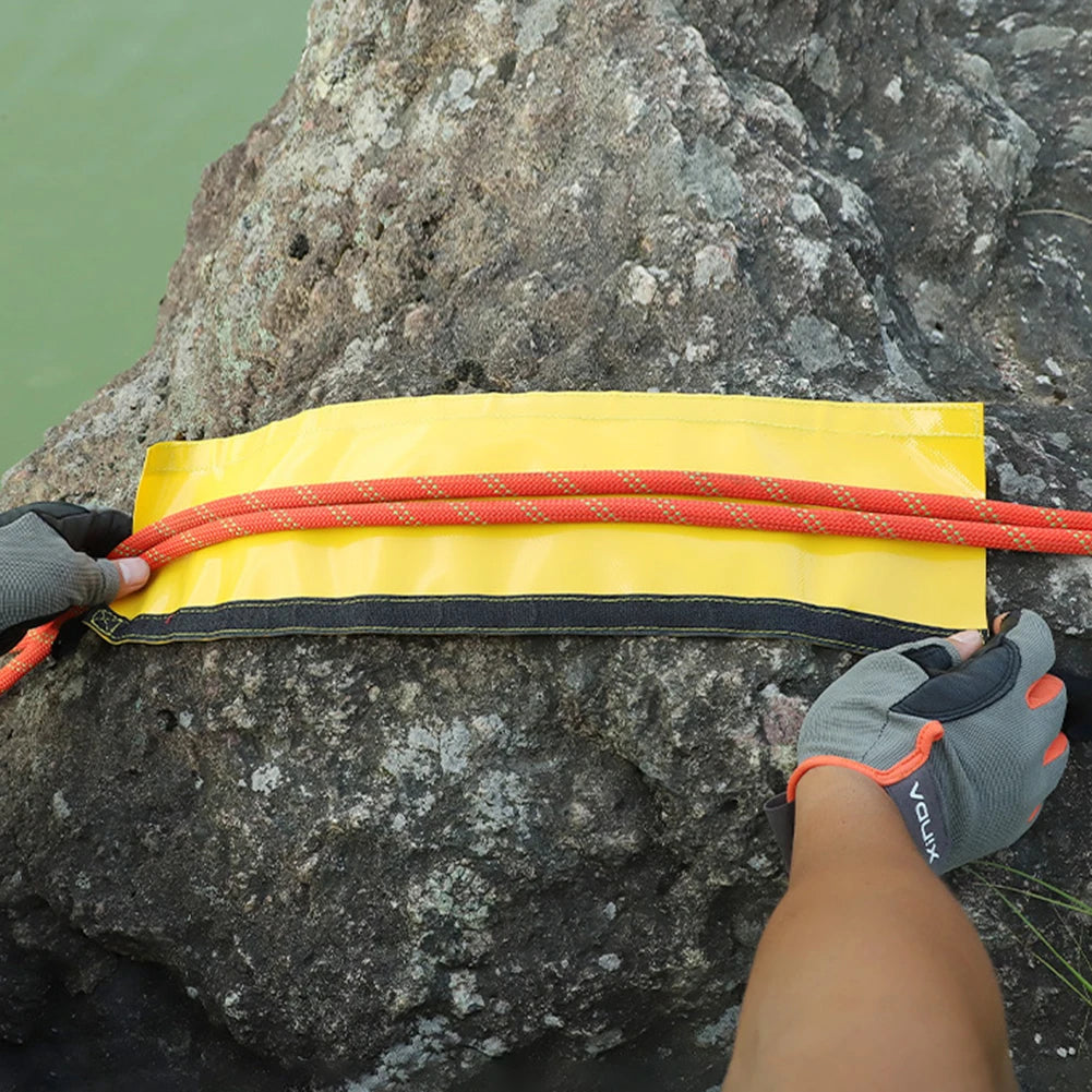 35/50cm Rock Climbing Rope Protector Lightweight PVC Rope Protection Cover Magic Tape Anti-Wear Rappelling Abseiling Equipment