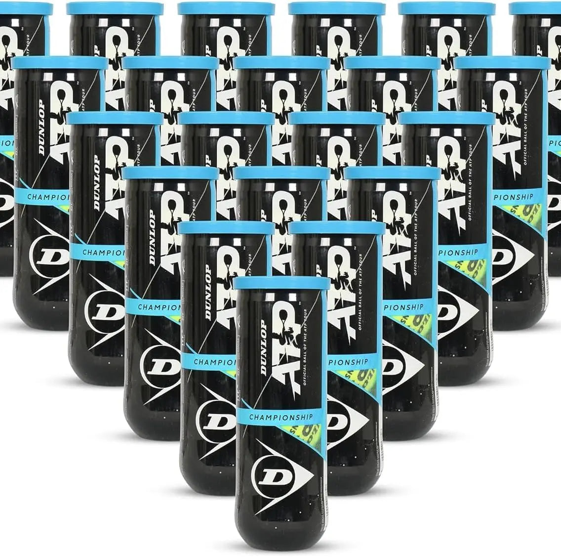 Professional Tennis Balls for Competitive Play, Durable and High-Visibility Yellow, Case of 12