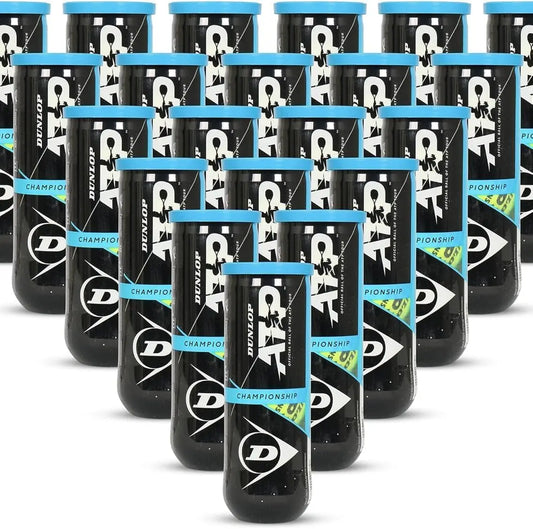 Professional Tennis Balls for Competitive Play, Durable and High-Visibility Yellow, Case of 12