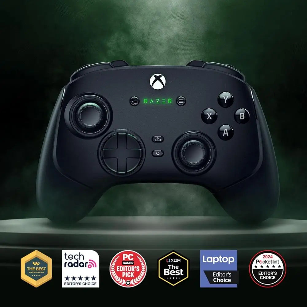 Pro Wireless Gaming Controller: Compatible with Xbox Series X|S, One, Windows - 6 Remappable Keys - Adjustable Triggers - Custom