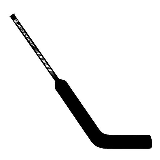 45″ Youth Street Hockey Goalie Stick, Plastic Shaft – Black Paddle