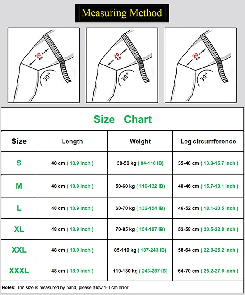 1Pc Leg Knee Support Protectors Knee Support Brace Compression Long Full Legs Sleeve Arthritis Relief Running Gym Sport Knee Pad