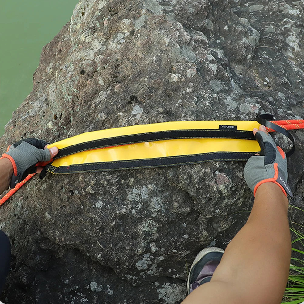 35/50cm Rock Climbing Rope Protector Lightweight PVC Rope Protection Cover Magic Tape Anti-Wear Rappelling Abseiling Equipment