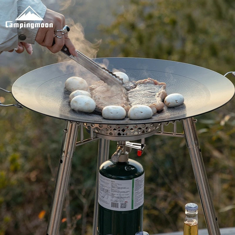 CAMPINGMOON PG-4 Scott Propane Stove Camping Large Diameter Windproof and Stable Pressure Stove Head Portable High Power Gas Stove