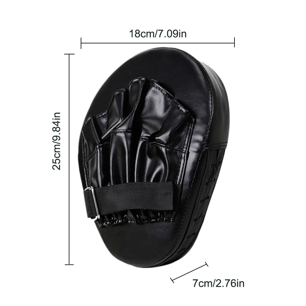 Curved Boxing Hand Target Breathable 5-Finger Hand Target Boxing Focus Pad Muay Thai Pads for Martial Arts Training