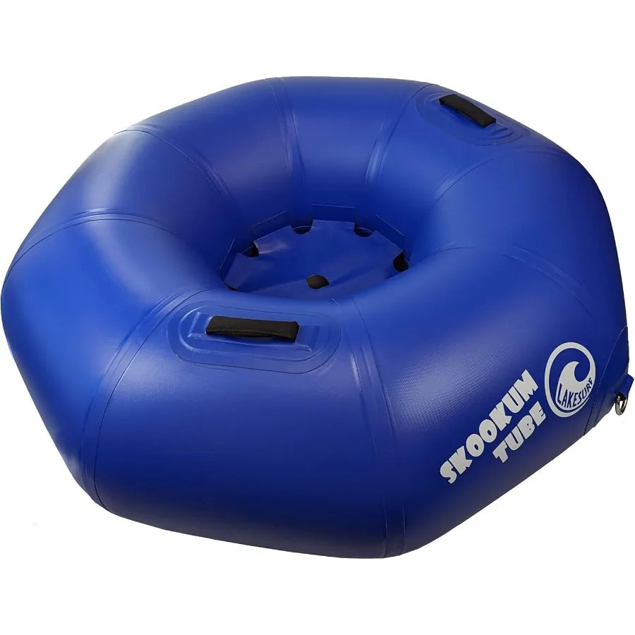 Skookum Tube - Ultra Rugged Snow Tube - Lightning Fast - River Raft Material and Construction - Tow Loop for Snowmobile - Ultima