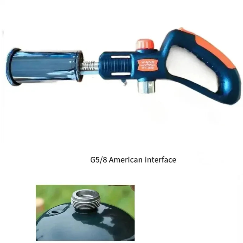 Portable Kitchen Torch, Multi Purpose Gas Torch Lighter, Metal Jet, For Pastry & Steak Cooking, Outdoor & Barbecue Fire Starter