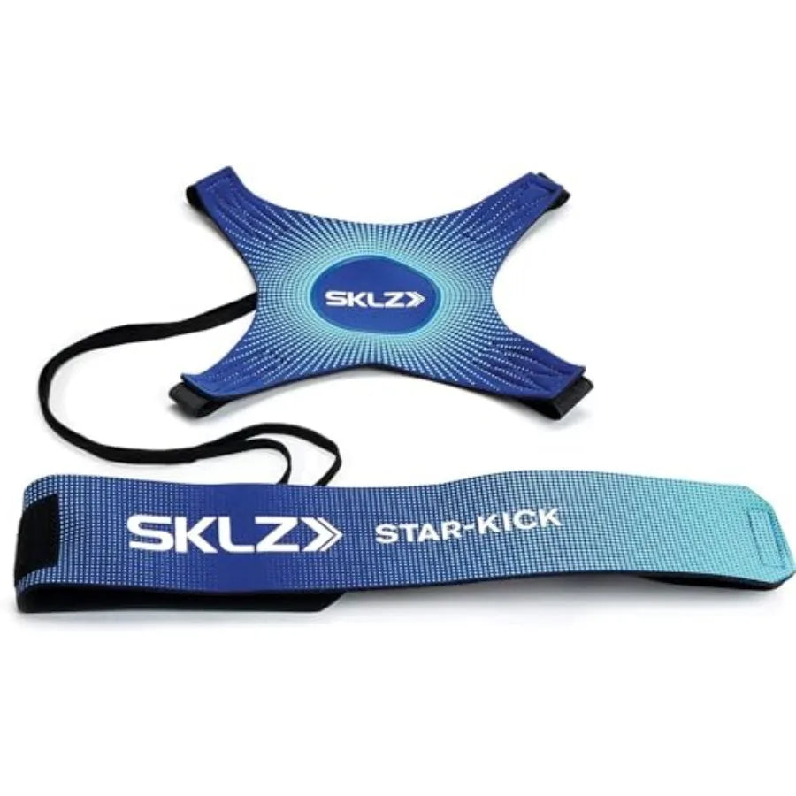 Star-Kick Solo Soccer Trainer Hands-Free Kicking and Passing Practice Adjustable Cord and Waistband Multiple Ball Sizes Youth P