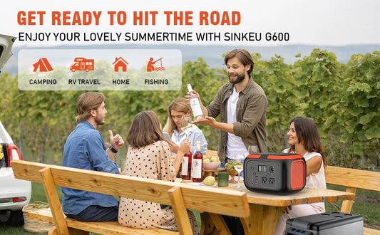 600W/300W/200W/120W Portable Power Station,110V AC Outlets Solar Generator Storage Energy Power Bank For Camping Travel RV Home
