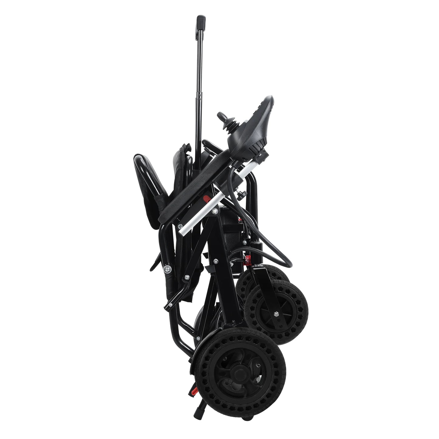 12-Mile Range 500W Motor Wheelchair Electric Wheelchair with Large Footrest