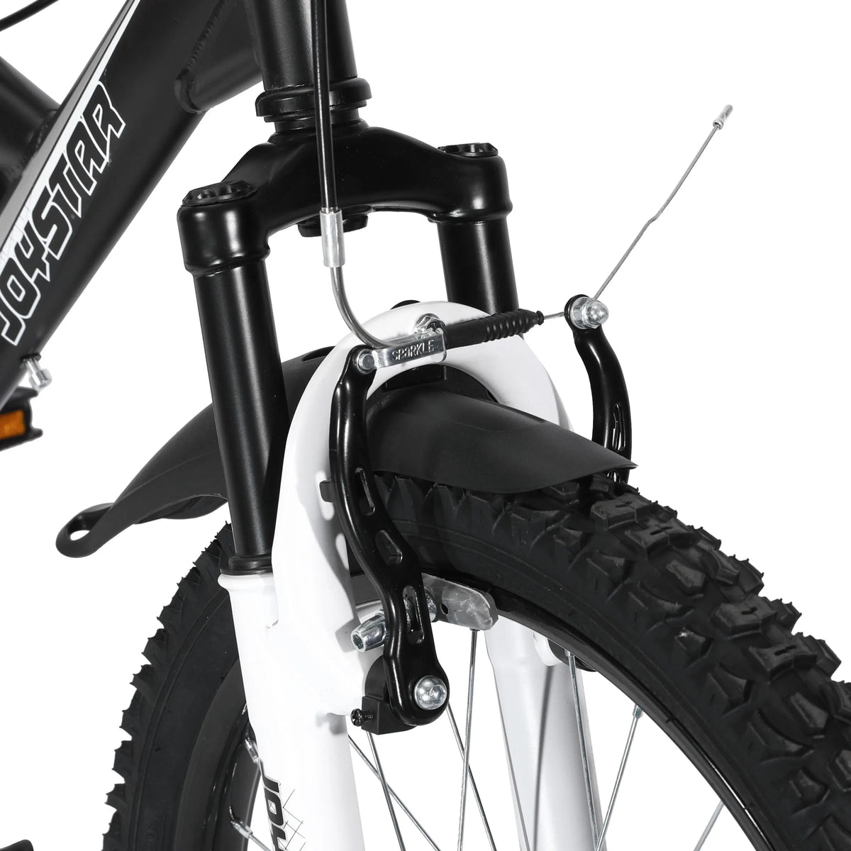 JOYSTAR Dual-Suspension Kids Mountain Bike 20/24" for Ages 6-12 Boys Girls with Dual Handbrake And Kickstand Multiple Colors Available