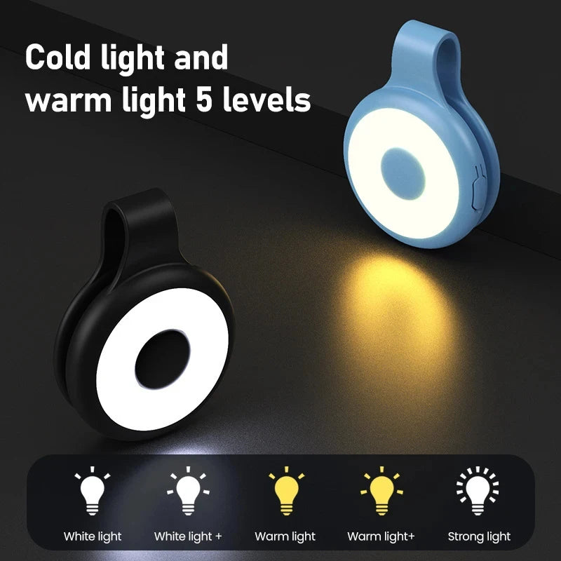 New Portable Magnetic Phone Video Light 3 Color Temperature LED Fill Light with Clip for Vlog Live Stream Photography