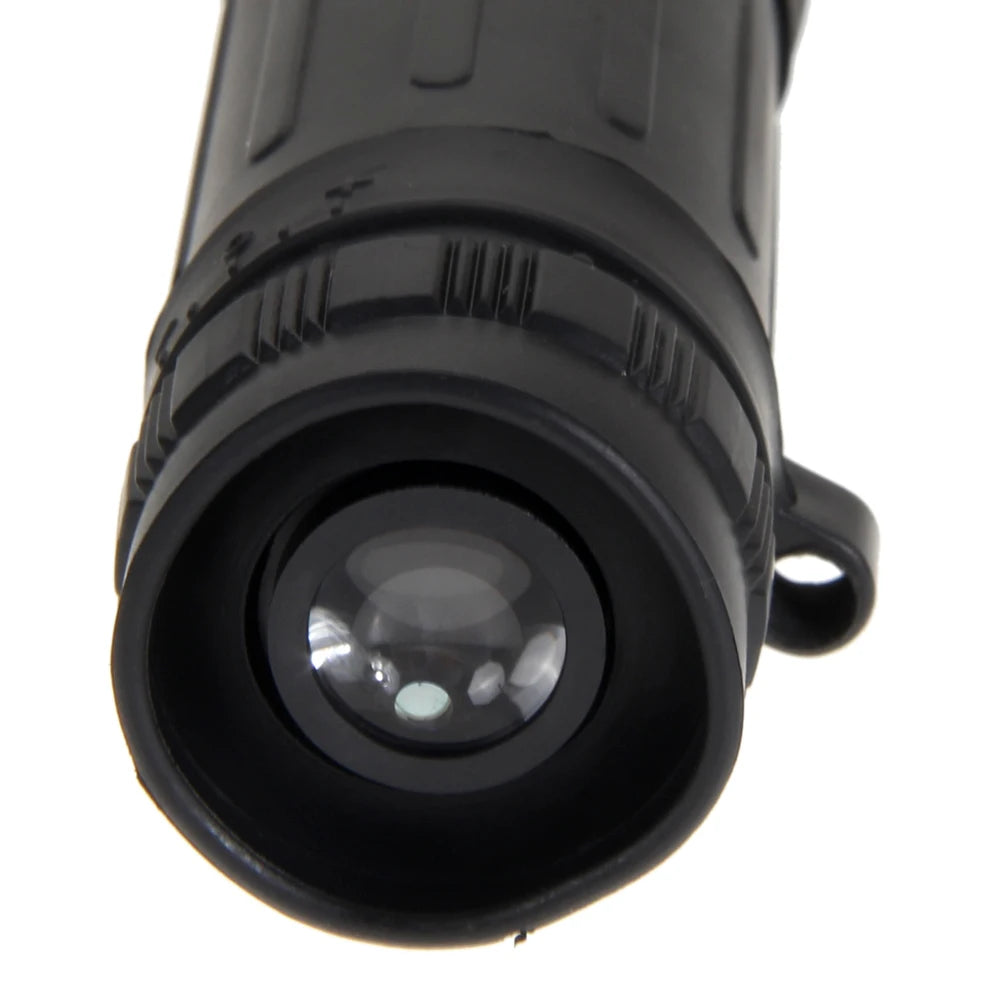 10x25 Monocular Telescope Night Vision Mini Hunting Telescope Adjustable Focal Length with Cleaning Cloth for Outdoor Activities