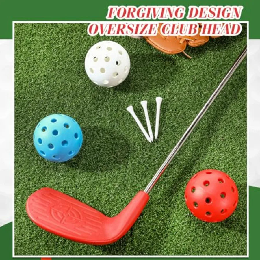 2 Pack 36" Backyard Golf Club Set with Oversize Heads Golf Club for Home Backyard Bucket Game Chipping Clubs Outdoor Indoor Tra