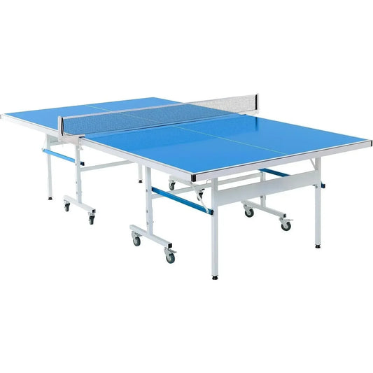 Professional Outdoor Table Tennis Tables – All Weather Aluminum Waterproof Outdoor or Indoor Design with Net & Post - 10 Minute