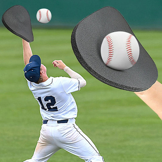 Baseball Pancake Gloves Pancake Training Glove Flat Foam Fielding Trainer Shock Absorption Baseball Training Equipment