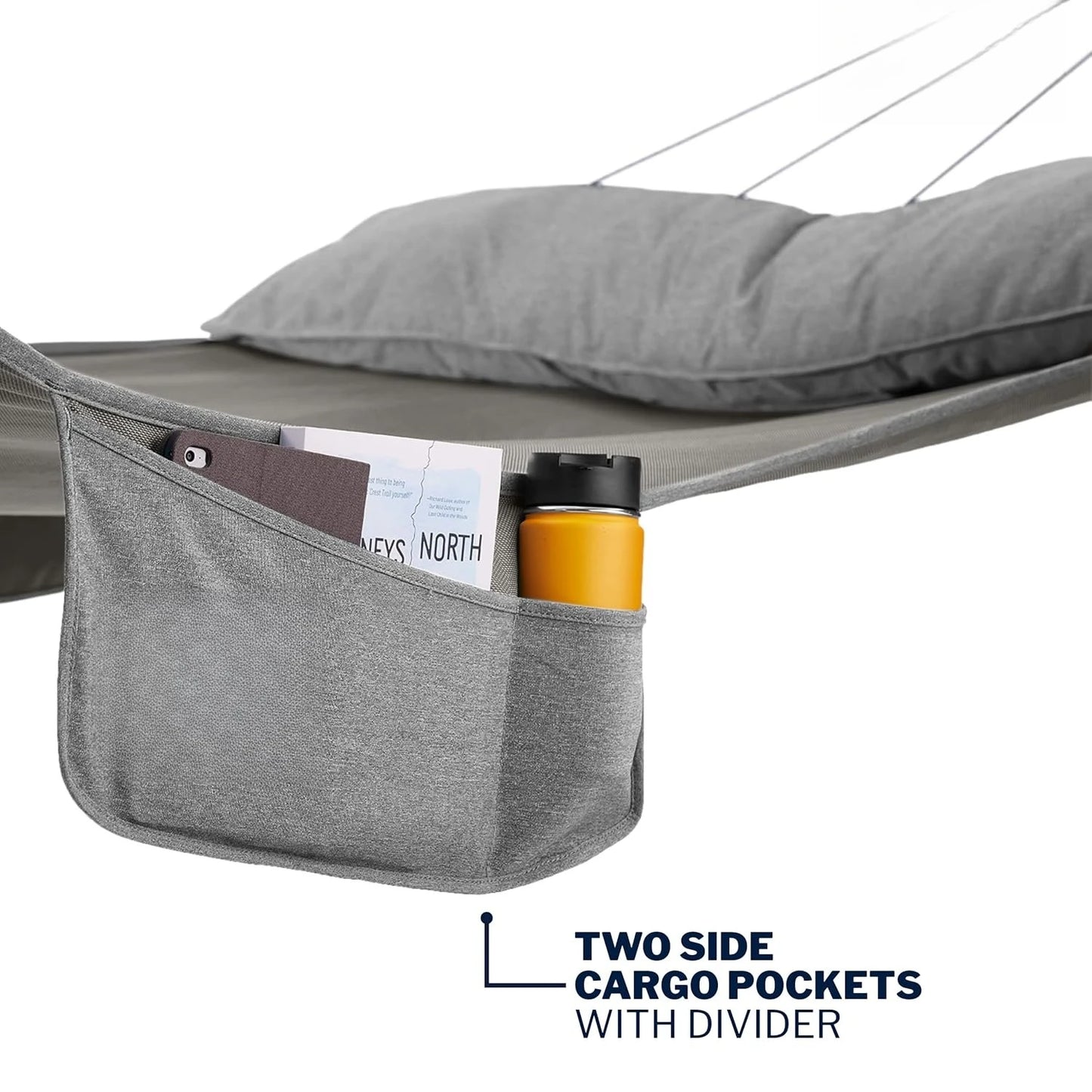 Hammock - 1 to 2 Person Backyard Hammock - Outdoor Patio Furniture for Backyard, Lawn, or Balcony, Customized