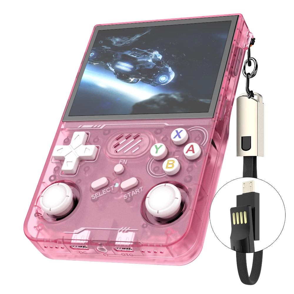 BOYHOM R36XX Retro Handheld Console Open-Source Linux System bult-in wifi Game Consoles 3.5inch IPS Screen Portable Video Player