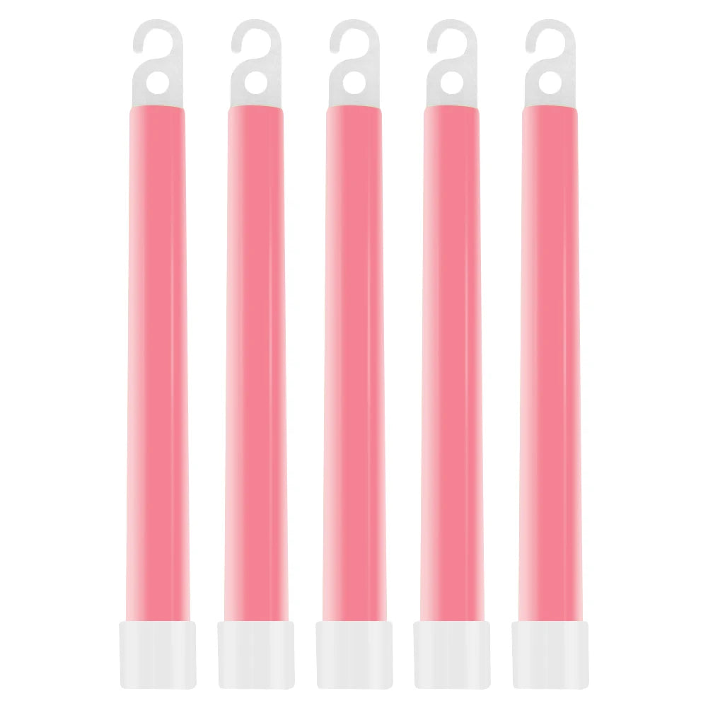 5pcs 6 Inch Outdoor Emergency Glow Sticks Waterproof  Hiking Camping Equipment Concert Party Light Stick