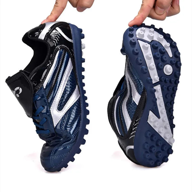 Baseball Shoes Children Men Sneakers New Leather Big Size Outdoor Anti-skid Breathable Training Spikes Softball Shoes