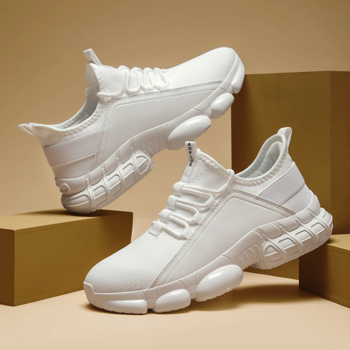 Four-season men's casual sports shoes, running shoes, anti-slip, wear-resistant and comfortable men's basketball shoes