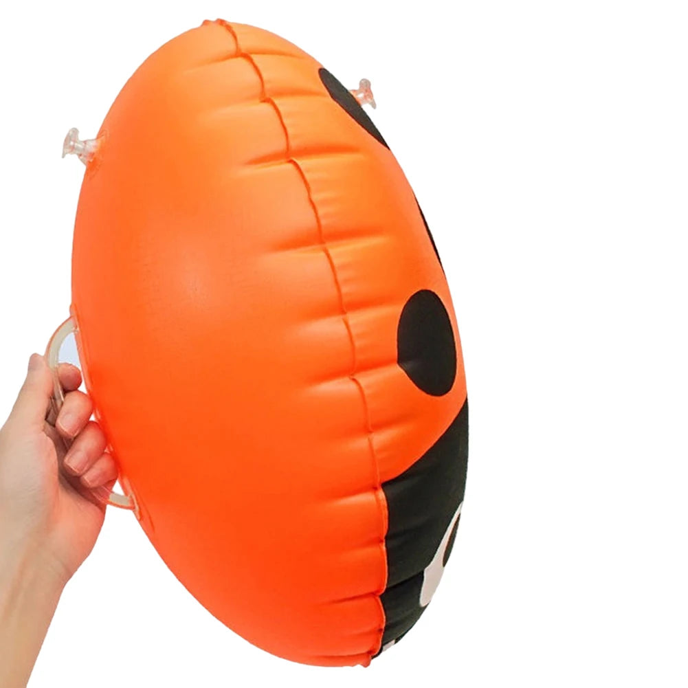 PVC Flotation Drift Bag Inflatable Ladybug Swim Air Bag Floating Multifunctional with Waist Belt Adjustable for Water Sports