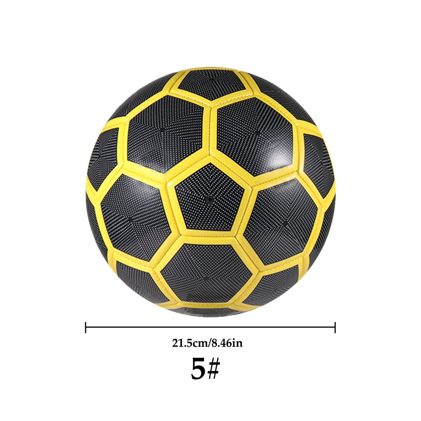 Choice For Gifts Durable Training Soccer Ball Size 5 Vibrant And Eye-Catching Youth Soccer Ball