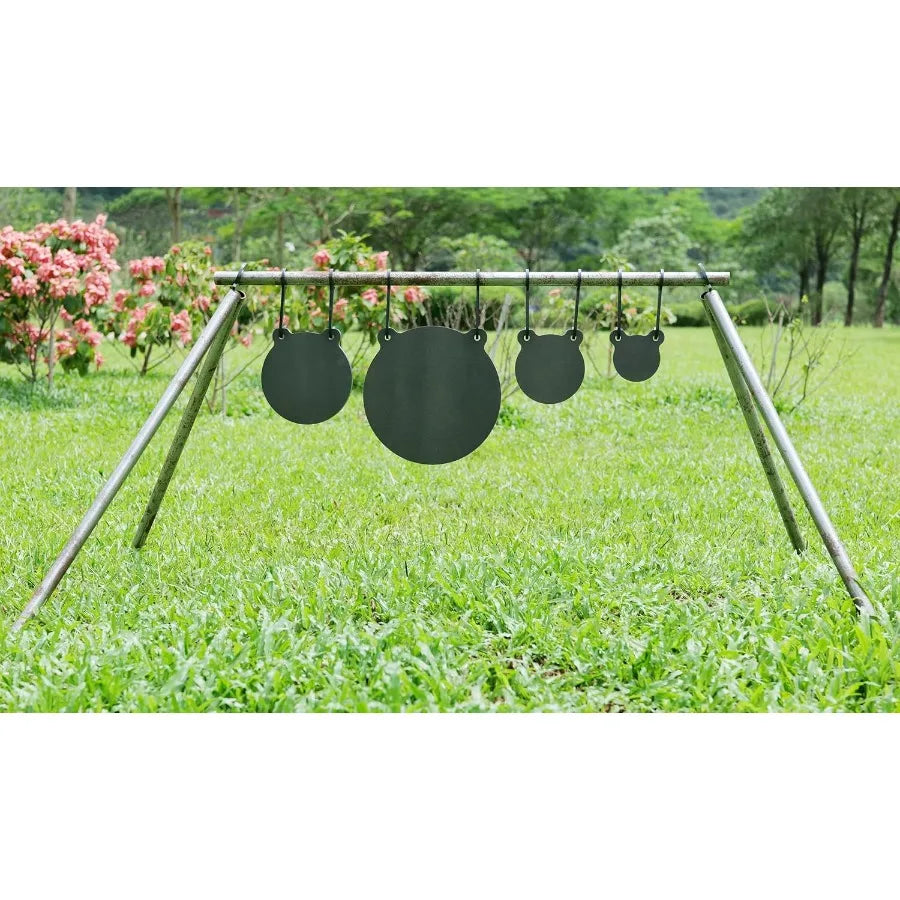 3 8 Inch AR500 Steel Gong Silhouette Metal Target for Precision Shooting Applications Durable and HighPerformance Design Suitab