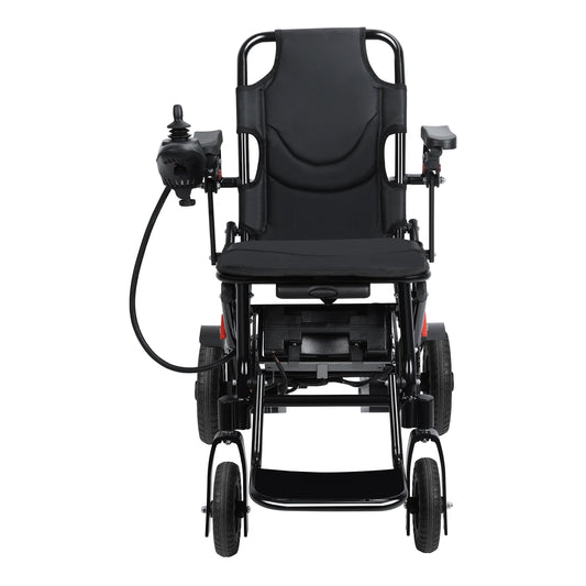 12-Mile Range 500W Motor Wheelchair Electric Wheelchair with Large Footrest