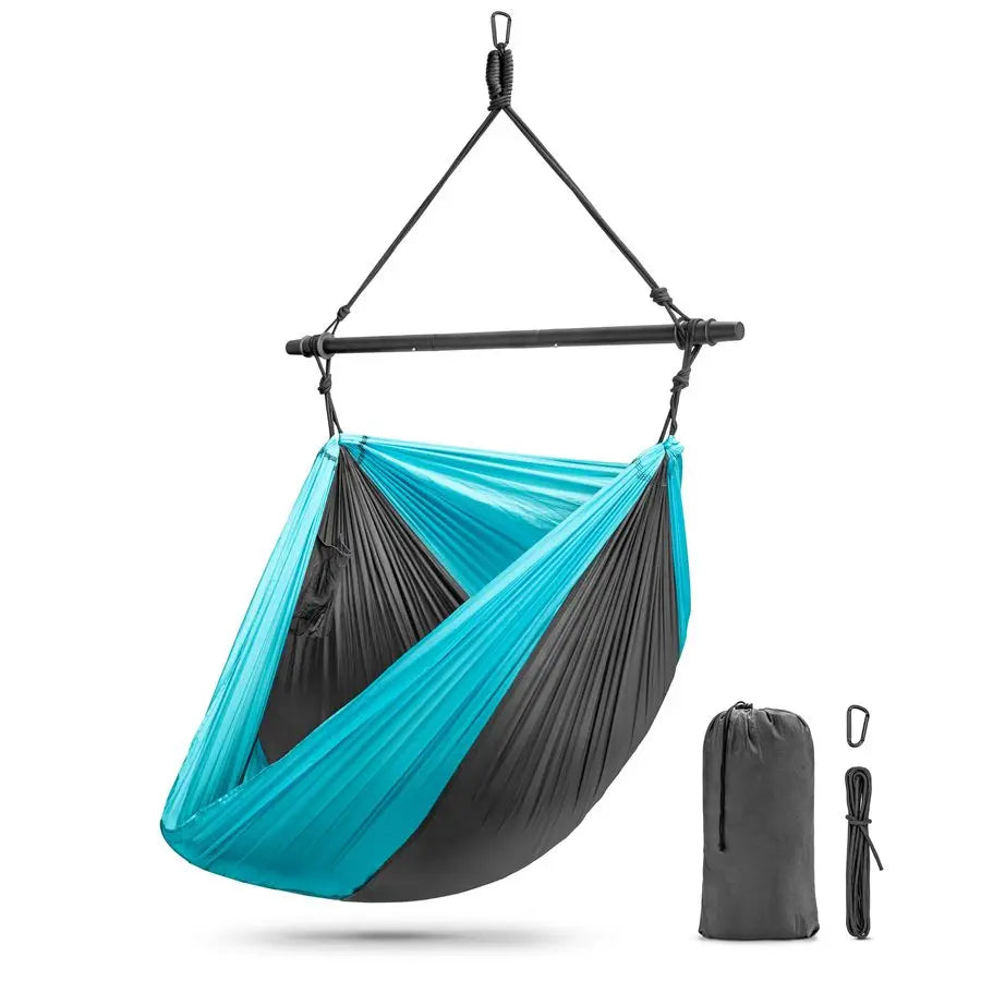 Hanging Hammock Chair Tree Pod Sensory Swing Outdoor Camping Cacoon Chair Collapsible and Lightweight Swings Swinging Rocker Cha
