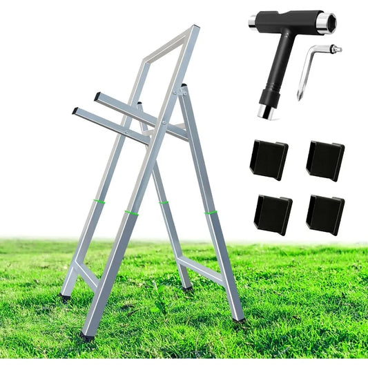 Foldable Metal Archery Target Stand for Backyard Use Durable Straw and Point Bag Target Holder with Easy Carry Design for Outdo