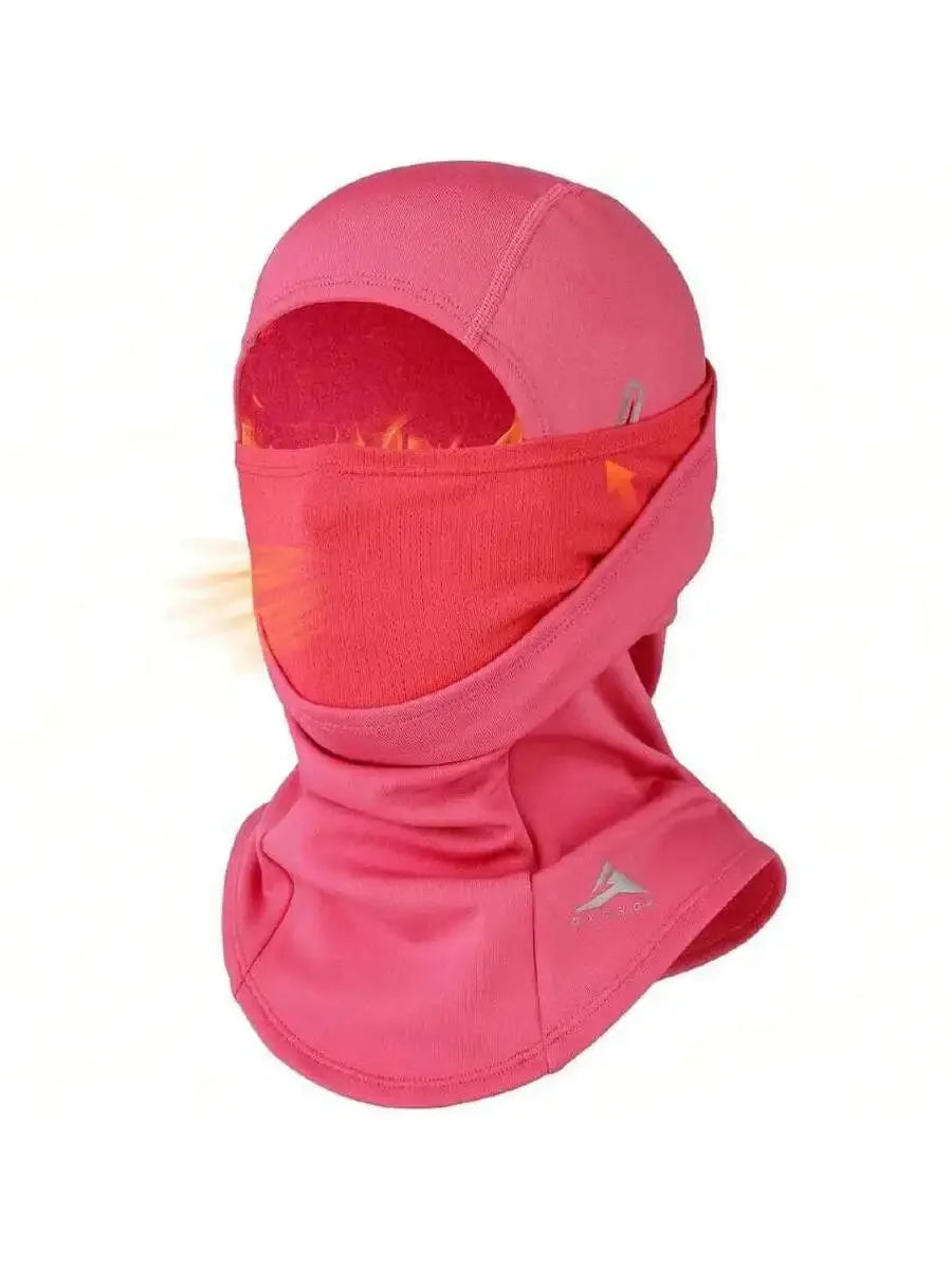 Double Layer Windproof Thermal Balaclava Ski Mask For Cold Weather Outdoor Sports