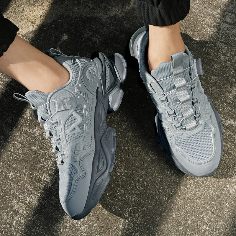 Men's Casual Sneakers Breathable Luxury Trainer Race Shoes Fashion Loafers Running Shoes for Male Comfortable Tenis