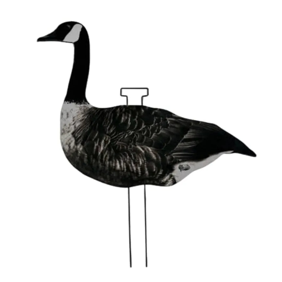 Ultimate Flock-Stopper Silhouette Goose Decoys 12 Pack Canada Goose Hunting Decoys with 3 Realistic Poses Photorealistic Matte