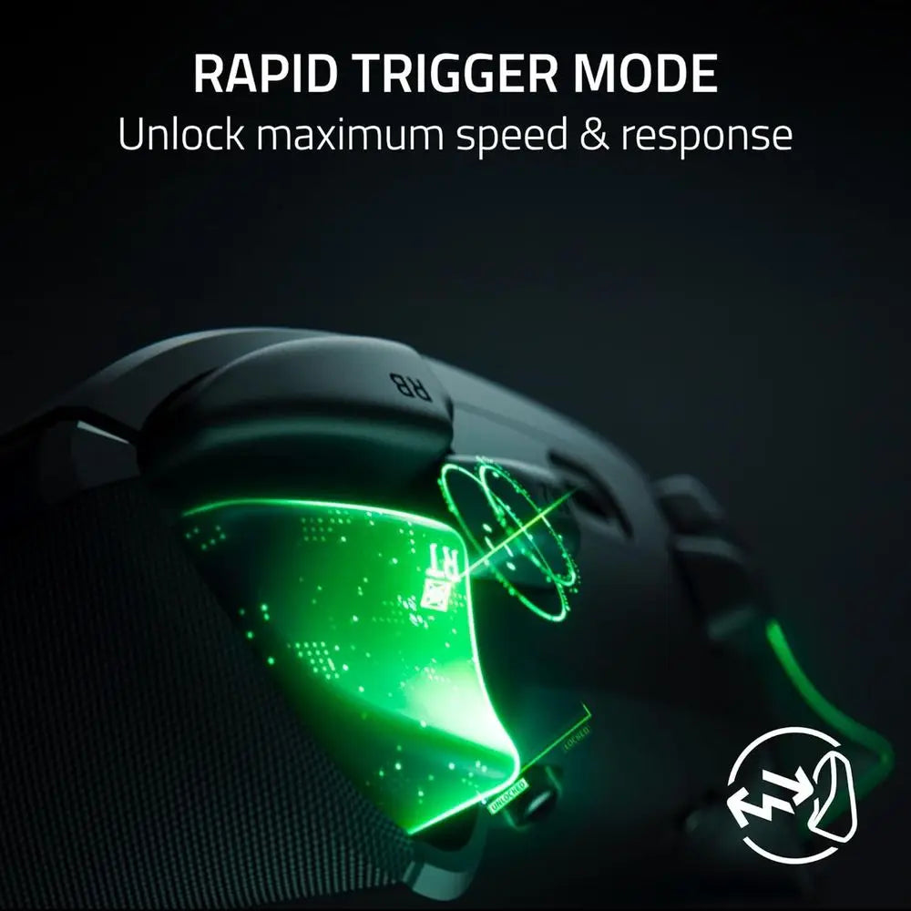 Pro Wireless Gaming Controller: Compatible with Xbox Series X|S, One, Windows - 6 Remappable Keys - Adjustable Triggers - Custom